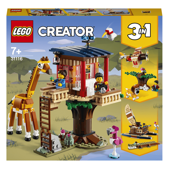 Lego Creator 3’ü 1 Arada Safari Ağaç Evi 31116