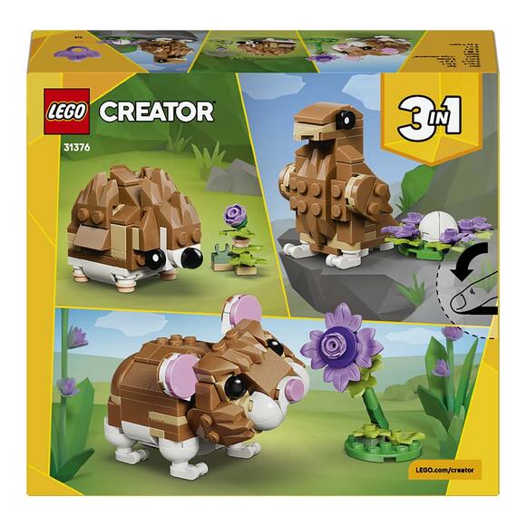 Lego Creator 3’Ü 1 Arada Sevimli Hamster İle Çiçek 31376