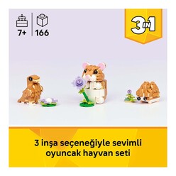 Lego Creator 3’Ü 1 Arada Sevimli Hamster İle Çiçek 31376 - Thumbnail