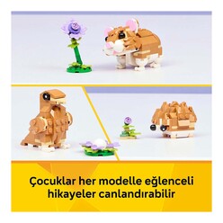 Lego Creator 3’Ü 1 Arada Sevimli Hamster İle Çiçek 31376 - Thumbnail