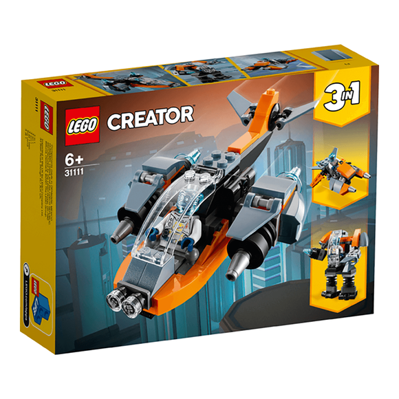 Lego Creator 3’ü 1 Arada Siber İnsansız Hava Aracı 31111