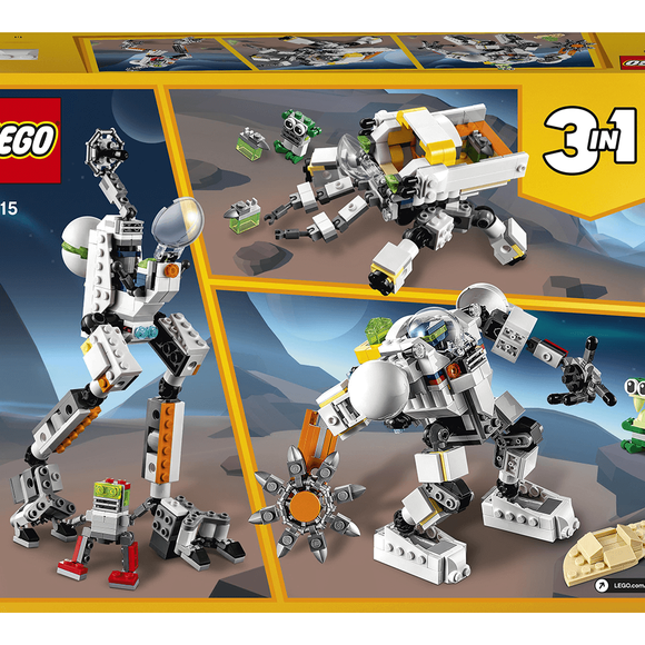 Lego Creator 3’ü 1 Arada Uzay Maden Robotu 31115