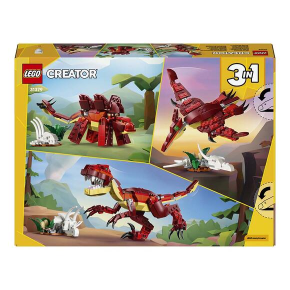 Lego Creator 3’Ü 1 Arada Vahşi Dinozor 31379