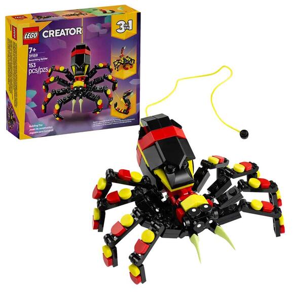 Lego Creator 3’Ü 1 Arada Vahşi Hayvanlar Şaşırtıcı Örümcek 31159