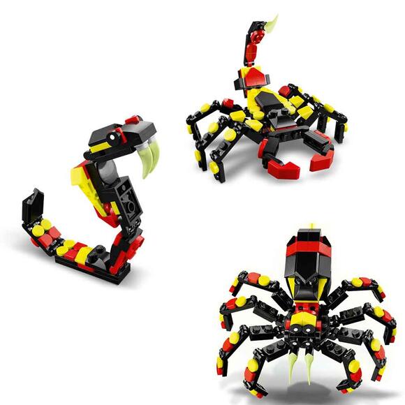 Lego Creator 3’Ü 1 Arada Vahşi Hayvanlar Şaşırtıcı Örümcek 31159