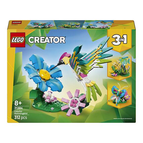 Lego Creator 3’Ü 1 Arada Vahşi Hayvanlar Sinek Kuşu 31384