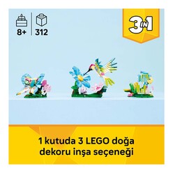 Lego Creator 3’Ü 1 Arada Vahşi Hayvanlar Sinek Kuşu 31384 - Thumbnail