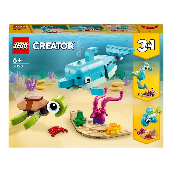 Lego Creator 3’ü 1 Arada Yunus ve Kaplumbağa 31128