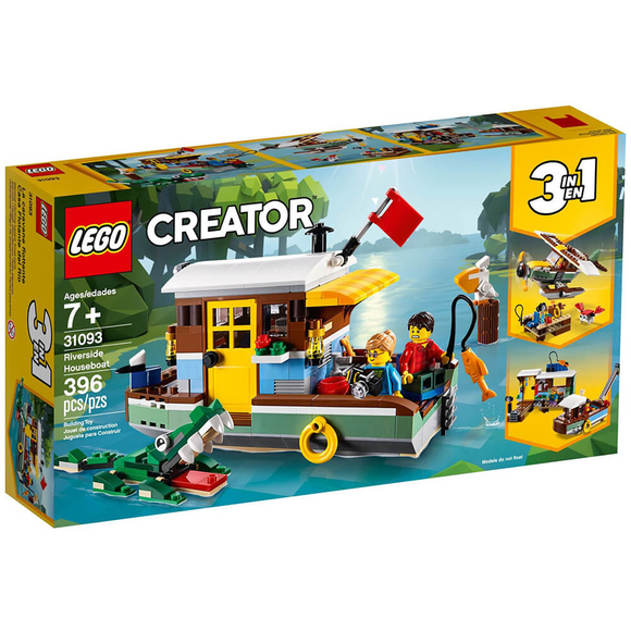 Lego Creator Riverside Houseboat 31093