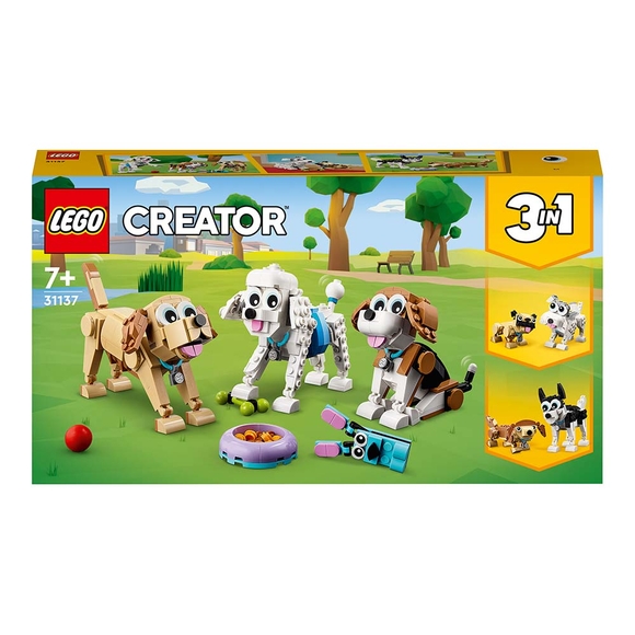 LEGO Creator Sevimli Köpekler 31137 Oyuncak Yapım Seti (475 Parça)