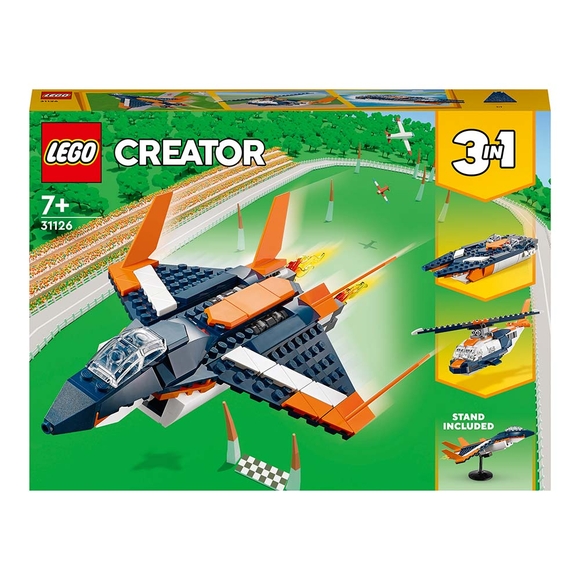 Lego Creator Süpersonik Jet 31126