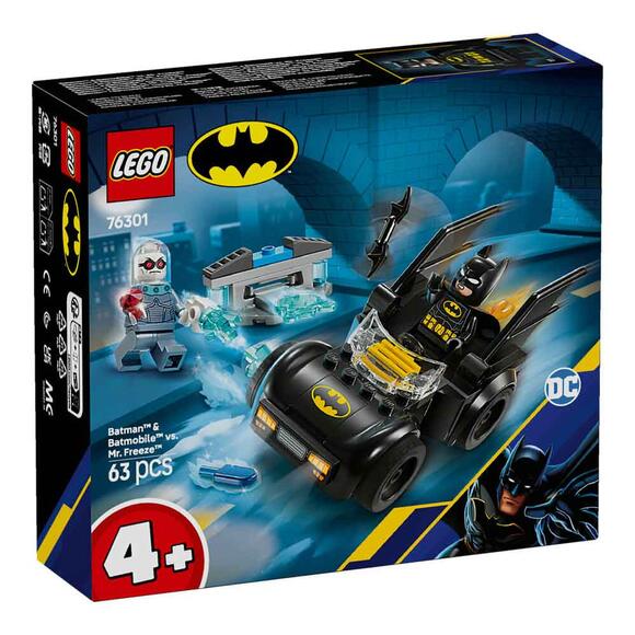 Lego Dc Batman: Batman Ve Batmobile Mr. Freeze’E Karşı 76301