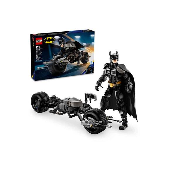 Lego DC Batman: Batman Yapım Figürü ve Bat-Pod Motosiklet 76273