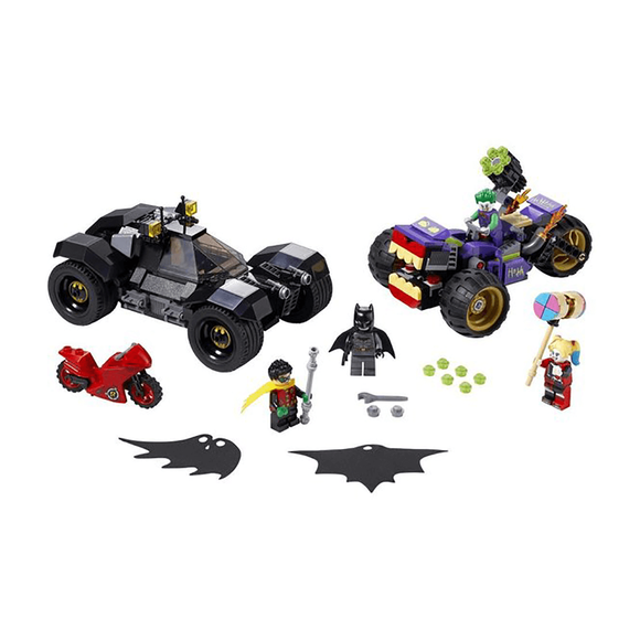 Lego DC Batman Joker’in Üç Tekerlekli Motosiklet Takibi 76159