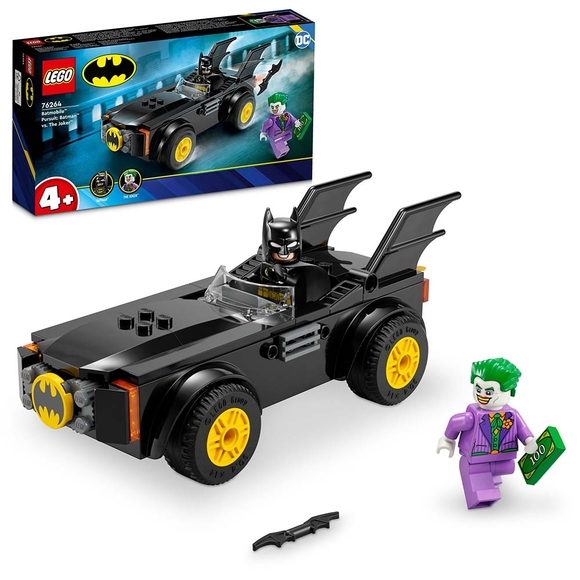 LEGO DC Batmobile Takibi: Batman Joker’e Karşı 76264 Oyuncak Yapım Seti (54 Parça)