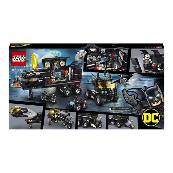 LEGO DC Mobil Yarasa Üssü 76160 Yapım Seti