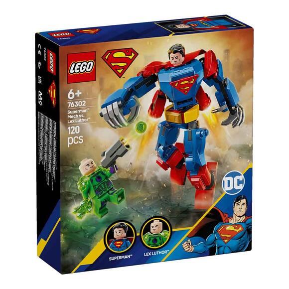 Lego Dc Superman Robotu Lex Luthor’A Karşı Süper Kahraman 76302