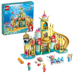 LEGO - LEGO Disney Ariel’in Su Altı Sarayı 43207 Yapım Seti (498 Parça)