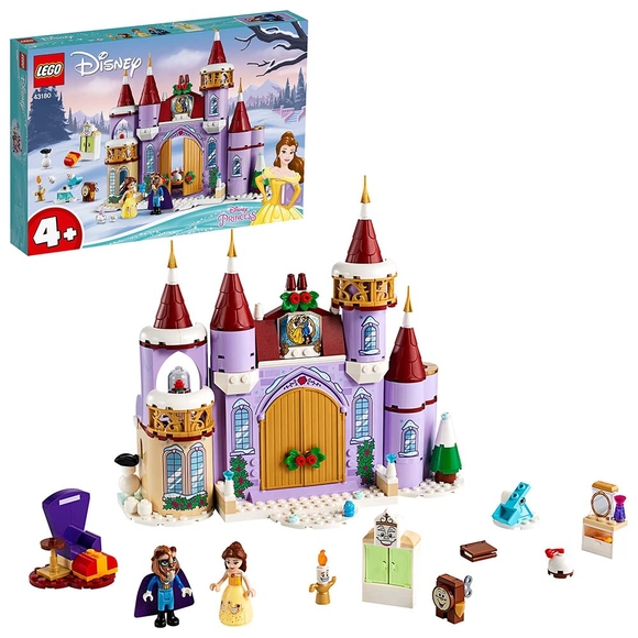 LEGO Disney Belle’in Şatosu Kış Kutlaması (43180) Yapım Seti (238 Parça)