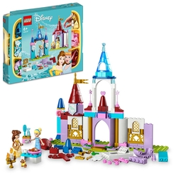 LEGO Disney Disney Princess Yaratıcı Kaleler 43219 Oyuncak Yapım Seti (140 Parça) - Thumbnail