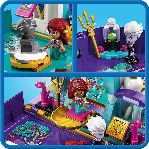 LEGO Disney Küçük Deniz Kızı Hikaye Kitabı 43213 Oyuncak Yapım Seti (134 Parça)
