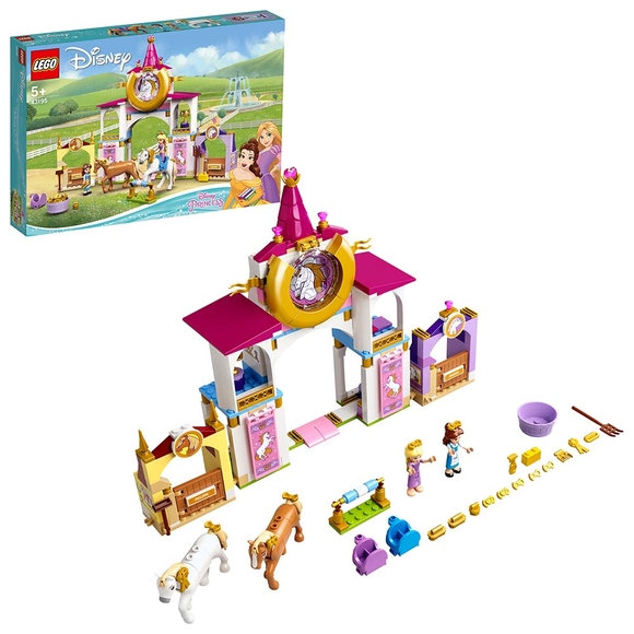 Lego Disney Princess Belle ve Rapunzel’in Kraliyet Ahırları 43195