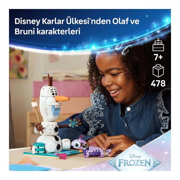 Lego Disney Princess Karlar Ülkesi Olaf & Bruni Piknik 43287