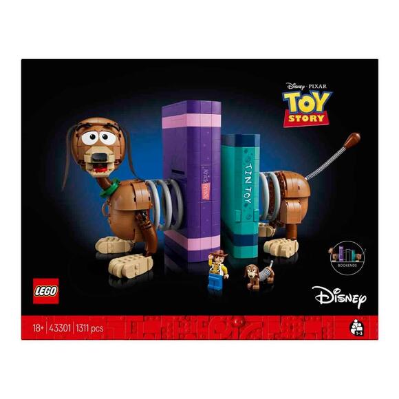 Lego Disney ve Pixar Oyuncak Hikayesi Köpek Slinky Kitap Desteği 43301