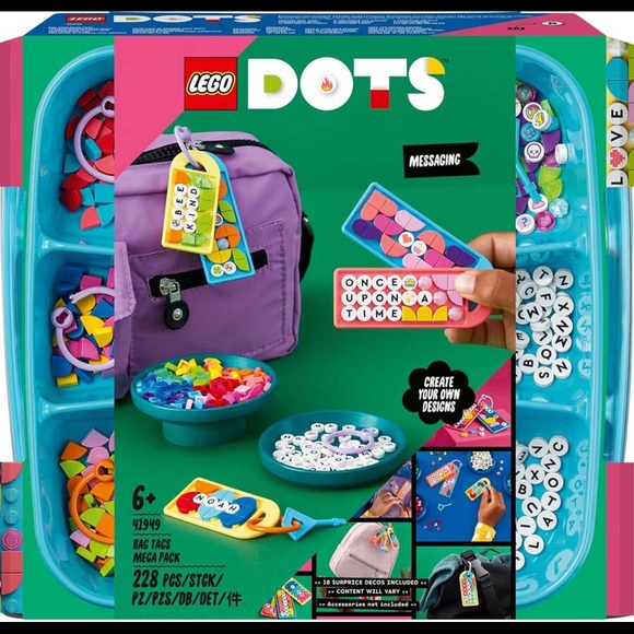 Lego Dots Çanta Süsleri Mega Paket - Mesajlar 41949