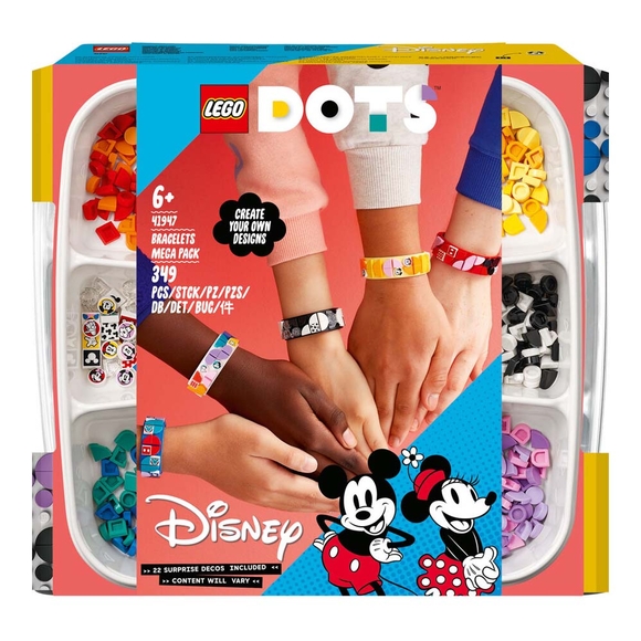 Lego Dots Mickey & Friends Bileklikleri Mega Paket 41947