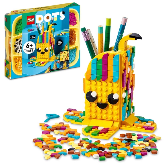 LEGO DOTS Sevimli Muz Kalemlik 41948 Kendin Yap Süsleme Seti (438 Parça)