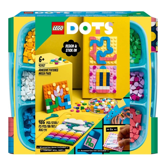 Lego Dots Yapıştırılabilir Kare Parçalar Mega Paket 41957