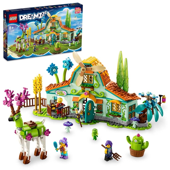 LEGO DREAMZzz Düş Yaratıklarının Ahırı 71459 Oyuncak Yapım Seti (681 Parça)