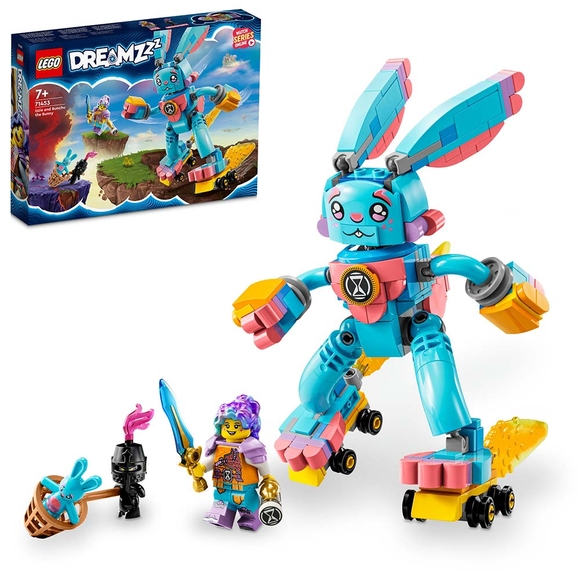 LEGO DREAMZzz Izzie ve Tavşan Bunchu 71453 Oyuncak Yapım Seti (259 Parça)
