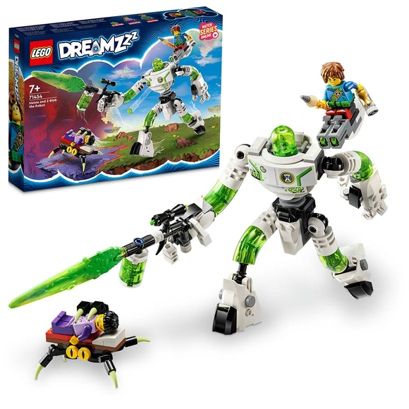 LEGO DREAMZzz Mateo ve Robot Z-Blob 71454 Oyuncak Yapım Seti (237 Parça)