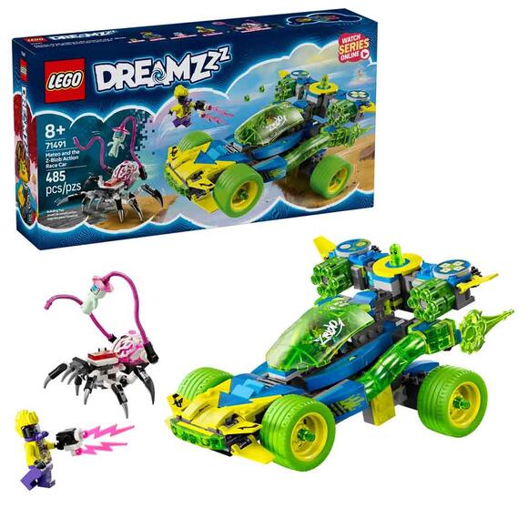 Lego Dreamzzz Mateo Ve Z-Blob Aksiyon Yarış Arabası 71491