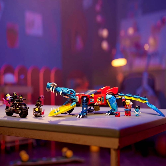 LEGO DREAMZzz Timsah Araba 71458 Çocuklar için Oyuncak Yapım Seti (494 Parça)