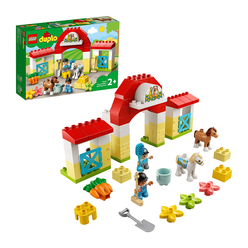 Lego Duplo At Ahırı ve Midilli Bakımı 10951 - Thumbnail