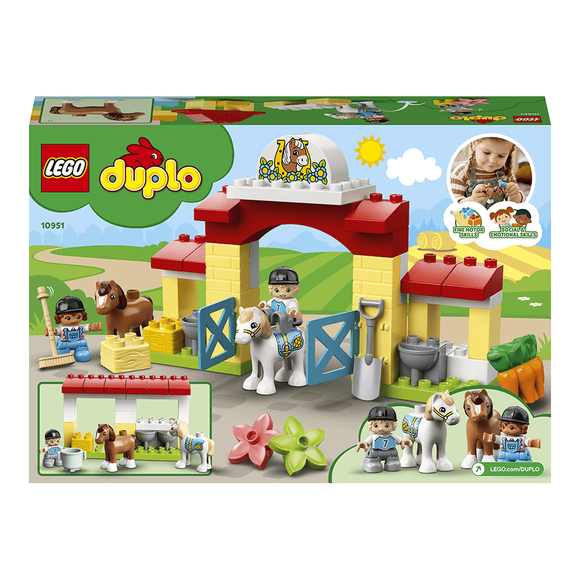 Lego Duplo At Ahırı ve Midilli Bakımı 10951 