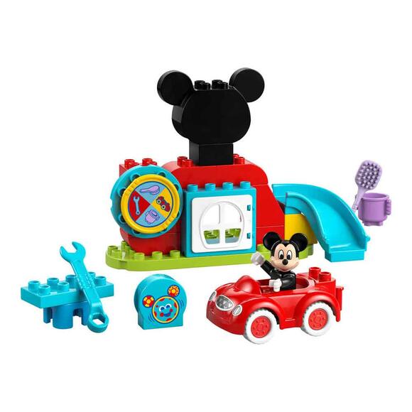 Lego Duplo Disney Mickey Fare’nin Kulüp Evi ve Arabası 10454