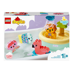 Lego Duplo İlk Banyo Zamanı Eğlencesi Yüzen Hayvan Adası 10966 - Thumbnail