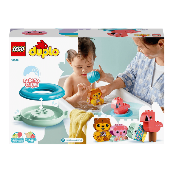 Lego Duplo İlk Banyo Zamanı Eğlencesi Yüzen Hayvan Adası 10966