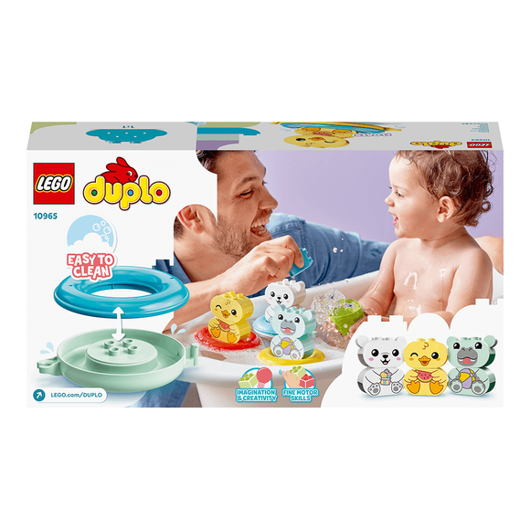 Lego Duplo İlk Banyo Zamanı Eğlencesi: Yüzen Hayvan Treni 10965