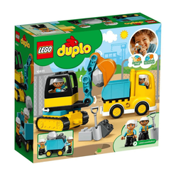 Lego Duplo Kamyon ve Paletli Kazıcı 10931 - Thumbnail