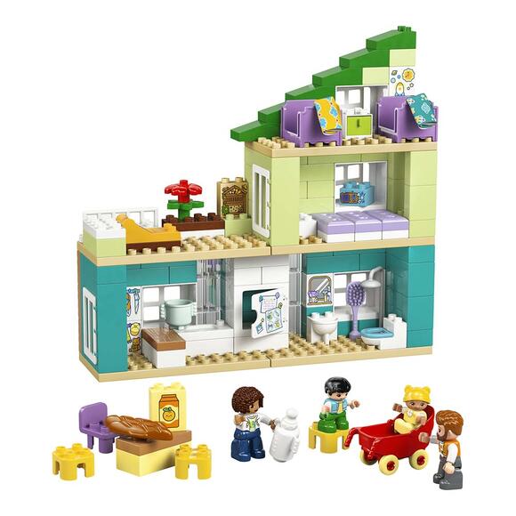 Lego Duplo Kasabası 3’Ü 1 Arada Figürlü Modern Aile Evi 10470