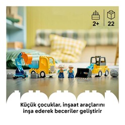 Lego Duplo Kasabası 3’Ü 1 Arada İnşaat Araçları 10475 - Thumbnail