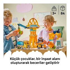Lego Duplo Kasabası 3’Ü 1 Arada İnşaat Sahası Ve Araçları 10476 - Thumbnail