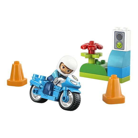 Lego Duplo Kasabası Mavi Polis Motosikleti 10471 