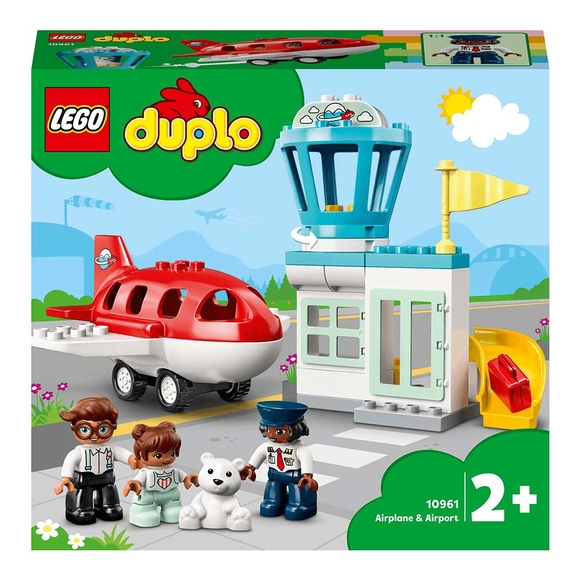 Lego Duplo Kasabası Uçak ve Havaalanı 10961