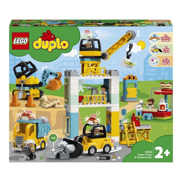 Lego Duplo Kuleli Vinç ve İnşaat 10933